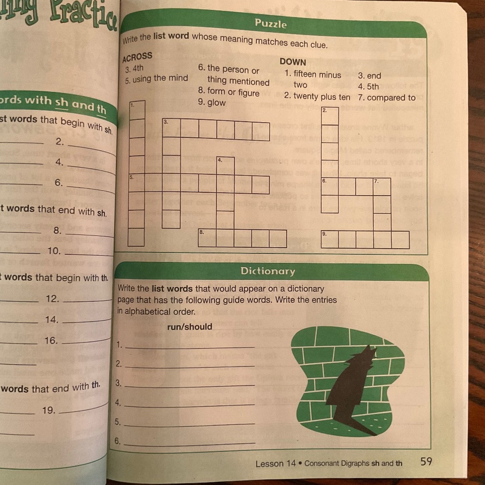 Spelling Workout - Picture 3 of 3
